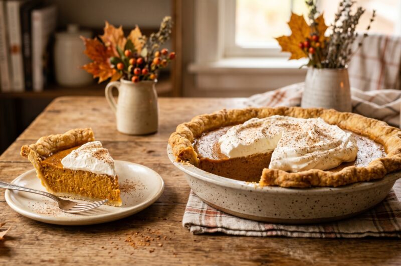 Holiday Pumpkin Pie Recipe Everyone Wants
