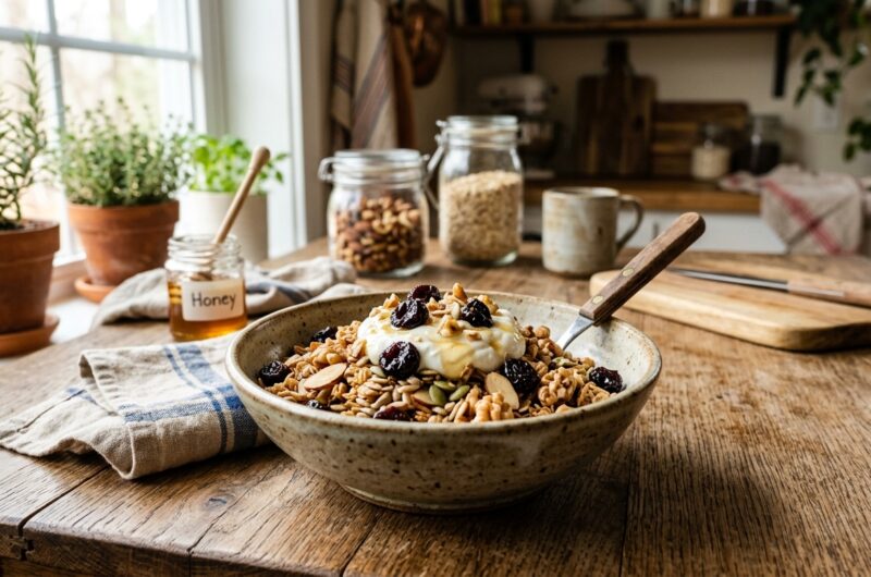 Crunchy Homemade Granola You’ll Actually Love