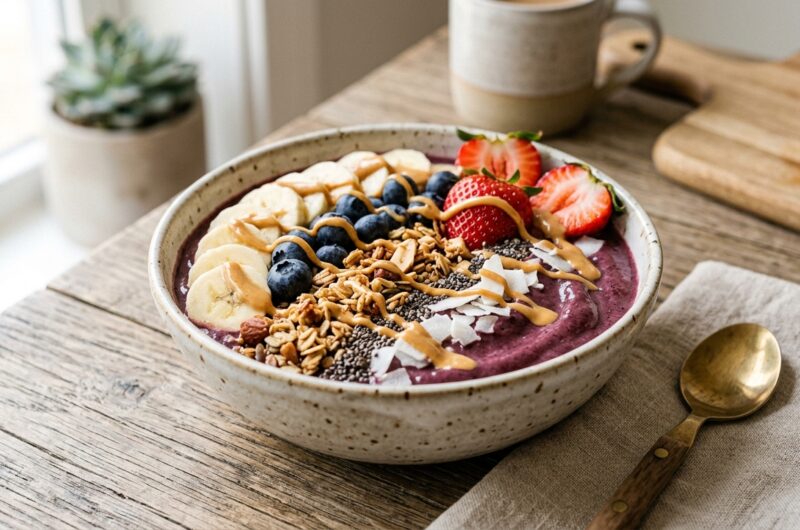 Thick And Creamy Acai Bowl Recipe