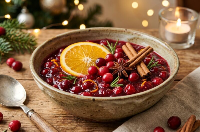 Bourbon Cranberry Sauce Everyone Loves