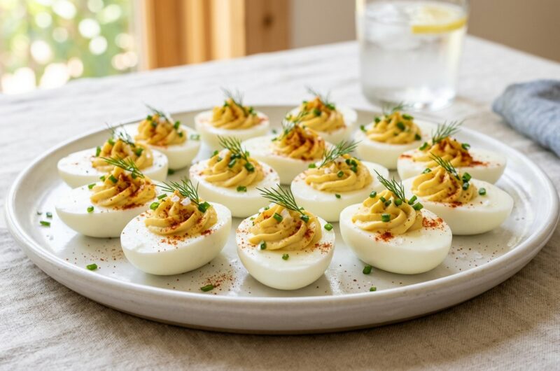 Creamy Deviled Eggs Recipe Classic Style