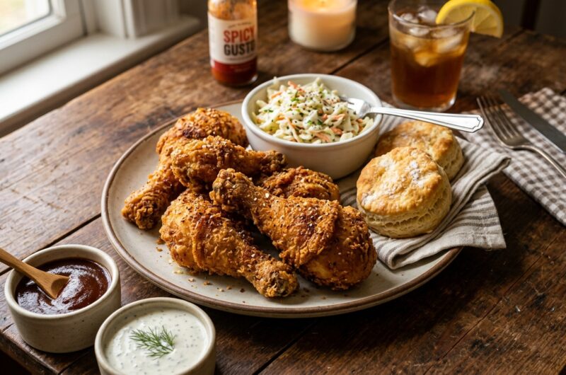 Best Homemade Fried Chicken Drumsticks Recipe