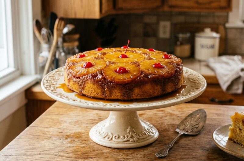 Easy Pineapple Upside Down Cake From Scratch