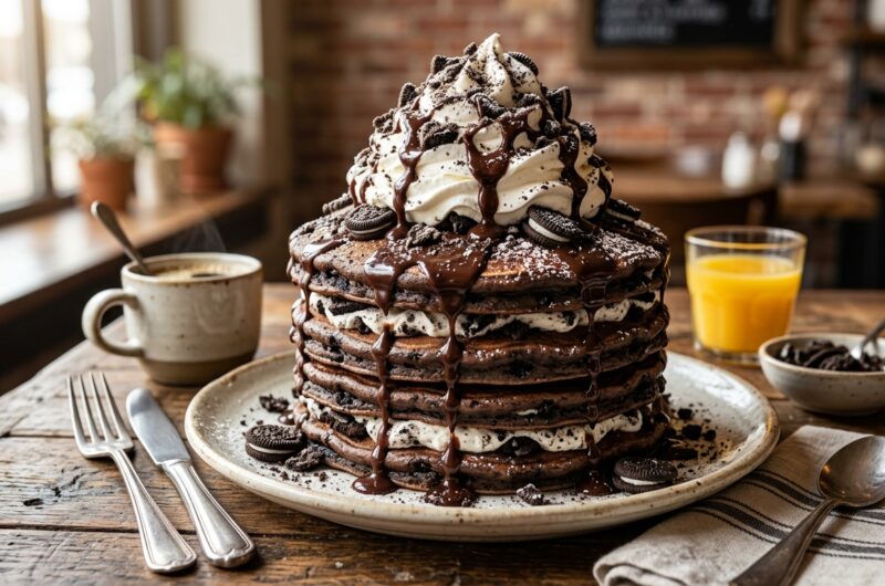Oreo Pancakes Recipe: The Ultimate Chocolate Breakfast Treat