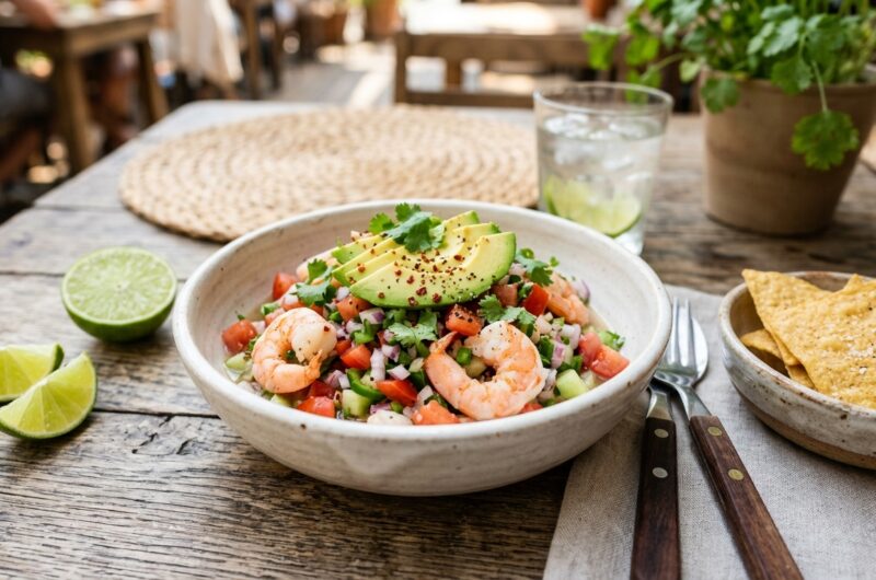 Fresh Shrimp Ceviche Recipe for Summer Nights