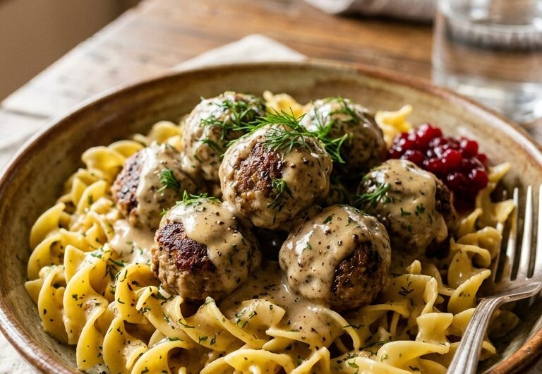 Easy Homemade Swedish Meatballs Recipe