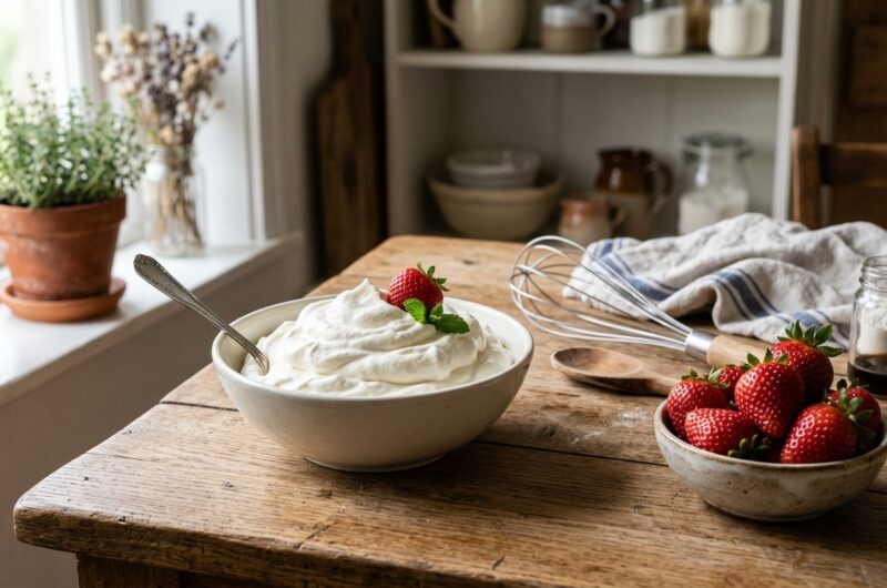 Homemade Whipped Topping That Actually Works