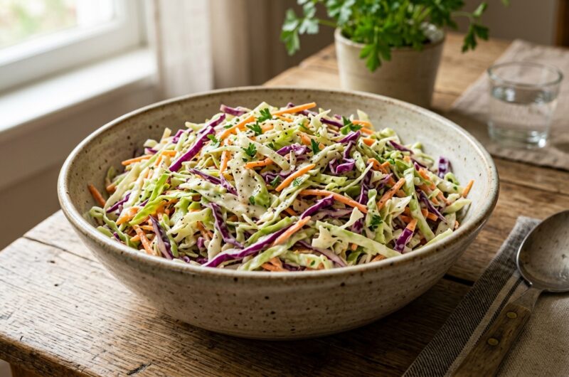 The Ultimate Crunchy Coleslaw Salad Recipe