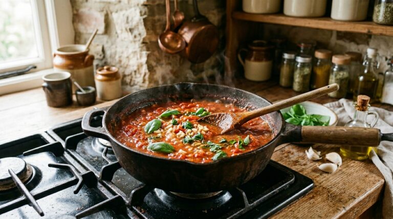 Homemade_tomato_sauce_simmering_