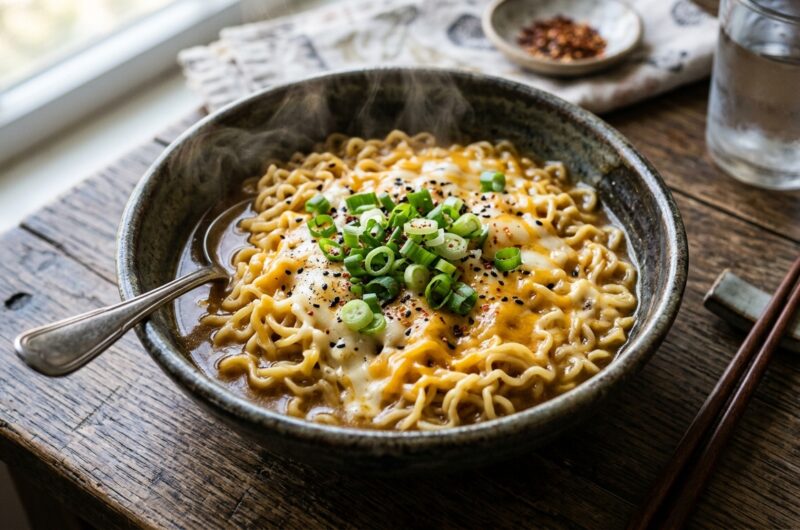 Creamy Cheese Ramen for Ultimate Comfort Food