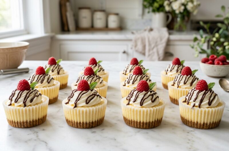 Cream Cheese Cheesecake Cupcakes Made Simple